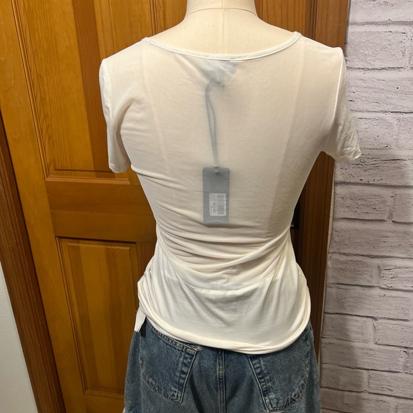 Miss Sixty NWT Logo Rock Punk Mesh Back Sz Med Shirt - Picture 2 of 4